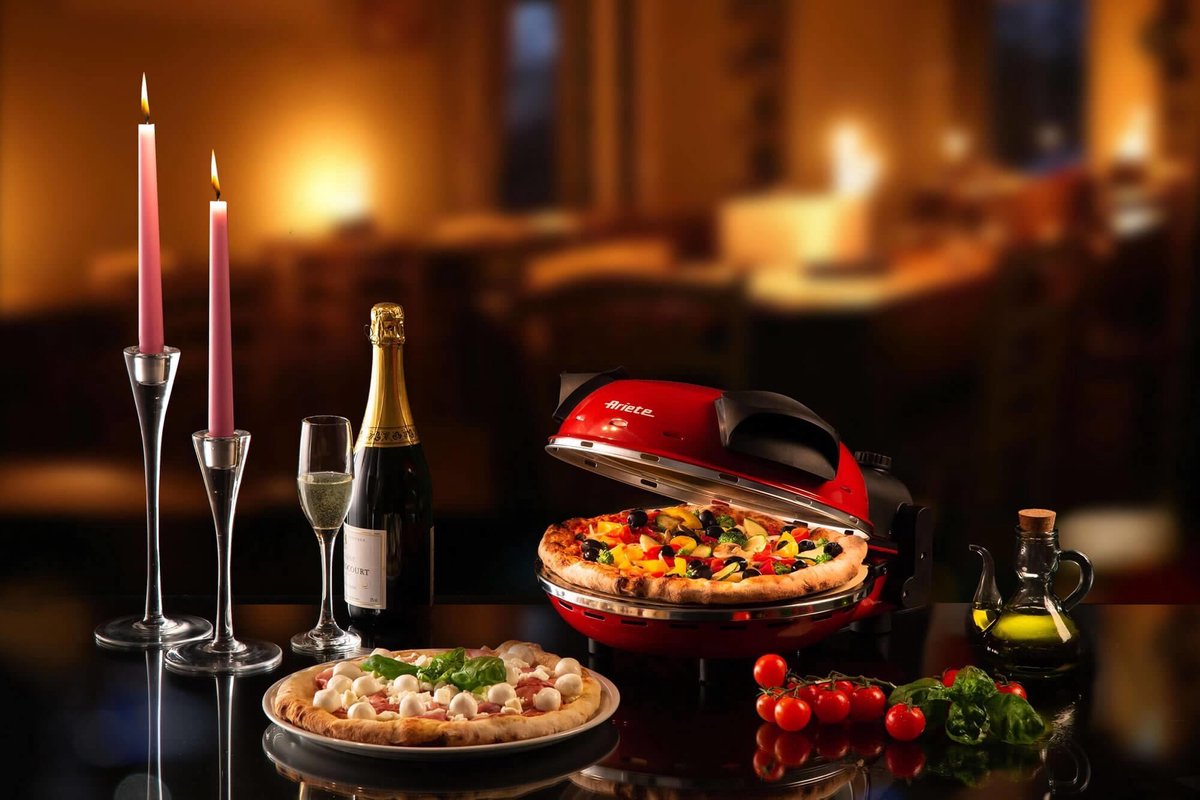 Ariete 0917/00 Pizzaoven Rood 32 cm