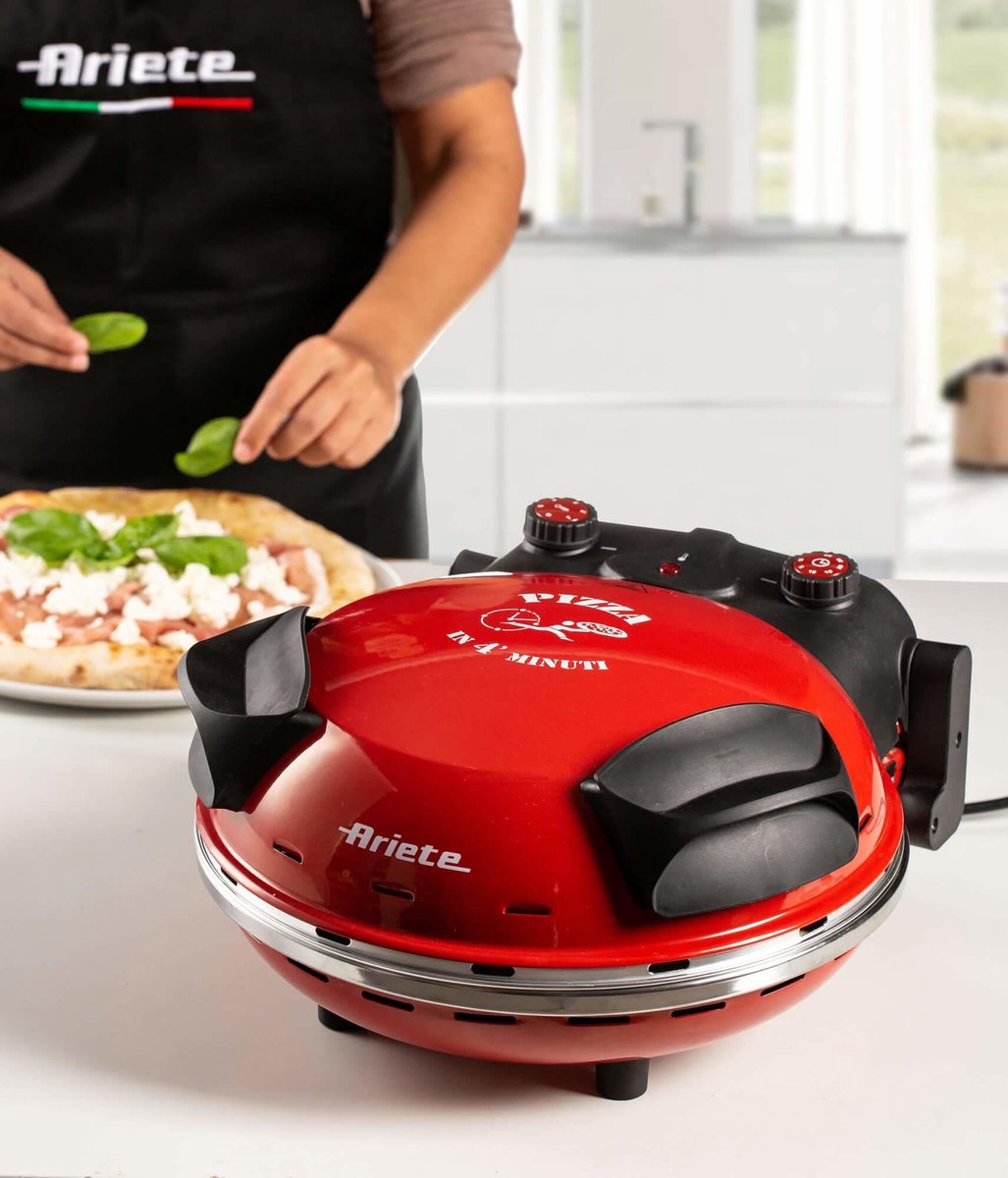 Ariete 0917/00 Pizzaoven Rood 32 cm