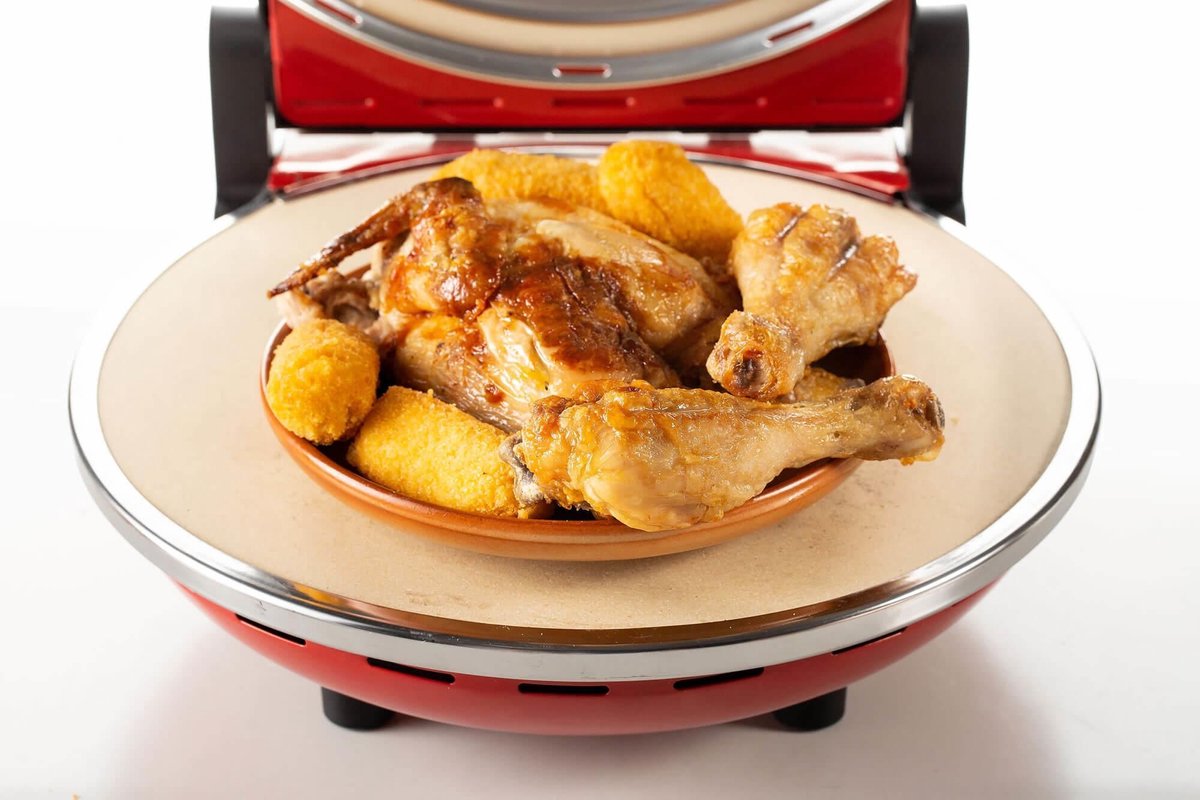 Ariete 0917/00 Pizzaoven Rood 32 cm