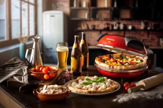 Ariete 0917/00 Pizzaoven Rood 32 cm