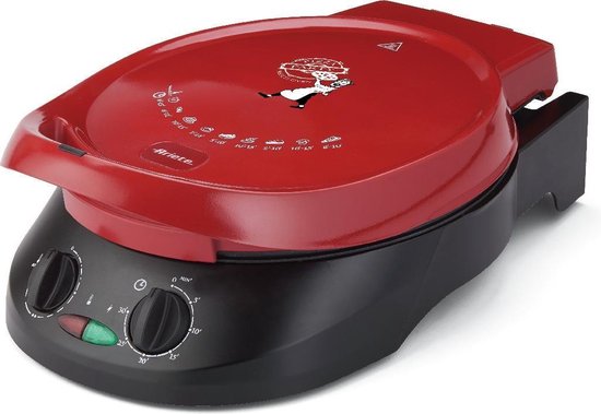 Ariete 908 Pizzamaker Zwart Rood