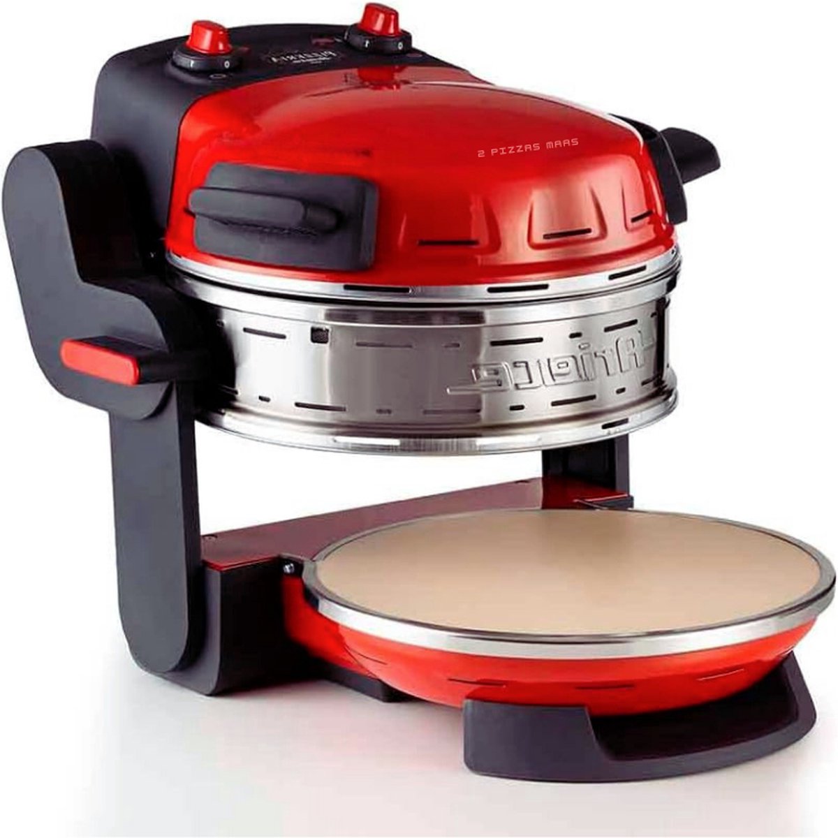 Ariete 927 Pizzeria Dubbele Pizzaoven Rood