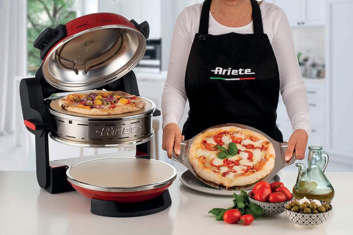 Ariete Pizzeria Dubbele Pizzaoven Rood