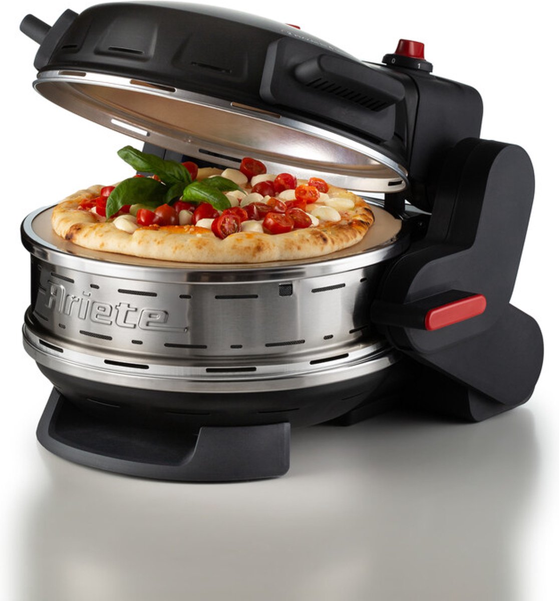 Ariete Pizzeria dubbele pizzaoven zwart