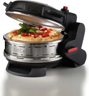 Ariete Pizzeria dubbele pizzaoven zwart