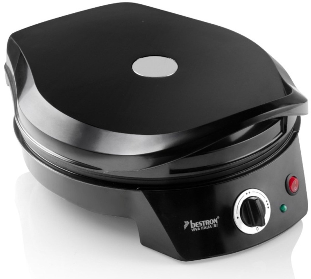 Bestron Pizzaoven 1800W Ø27cm Zwart