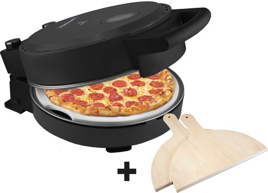 Bestron Turbo Pizzaoven Black Label Matzwart