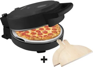 Bestron Turbo Pizzaoven Black Label Matzwart