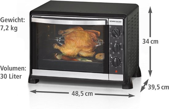 BG 1550 Back- en Grilloven — compact, krachtig en veelzijdig