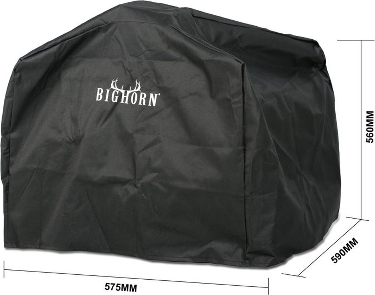 BIGHORN Gas Pizza Oven Afdekhoes SRGG20001 Zwart