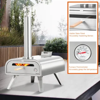 BIGHORN Pizza Pellet Oven 16 inch