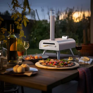 BIGHORN Pizza Pellet Oven 16 inch