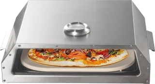 BIGHORN Pizzaoven RVS