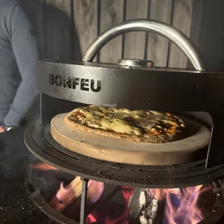 BonFeu BonPizza Pizzasteen Keramisch