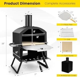 Buiten pizzaoven