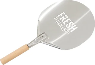 Buitentafelpizzaoven 35 cm dubbelwandig RVS multi-fuel