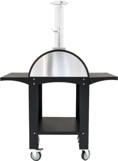 Buitentafelpizzaoven 35 cm Extra Large Roestvrij Staal