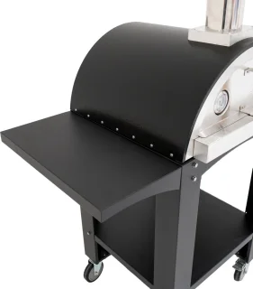 Buitentafelpizzaoven 35 cm Extra Large Roestvrij Staal