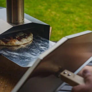 Burnic Bari houtpellet pizzaoven ø 30 cm draagbaar