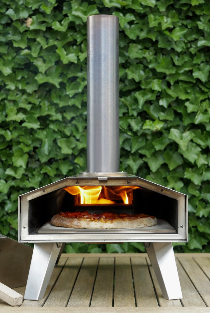 Burnic Bari houtpellet pizzaoven ø 30 cm draagbaar