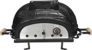 Burnit 21" Keramische Pizza Oven Tafelmodel Hout