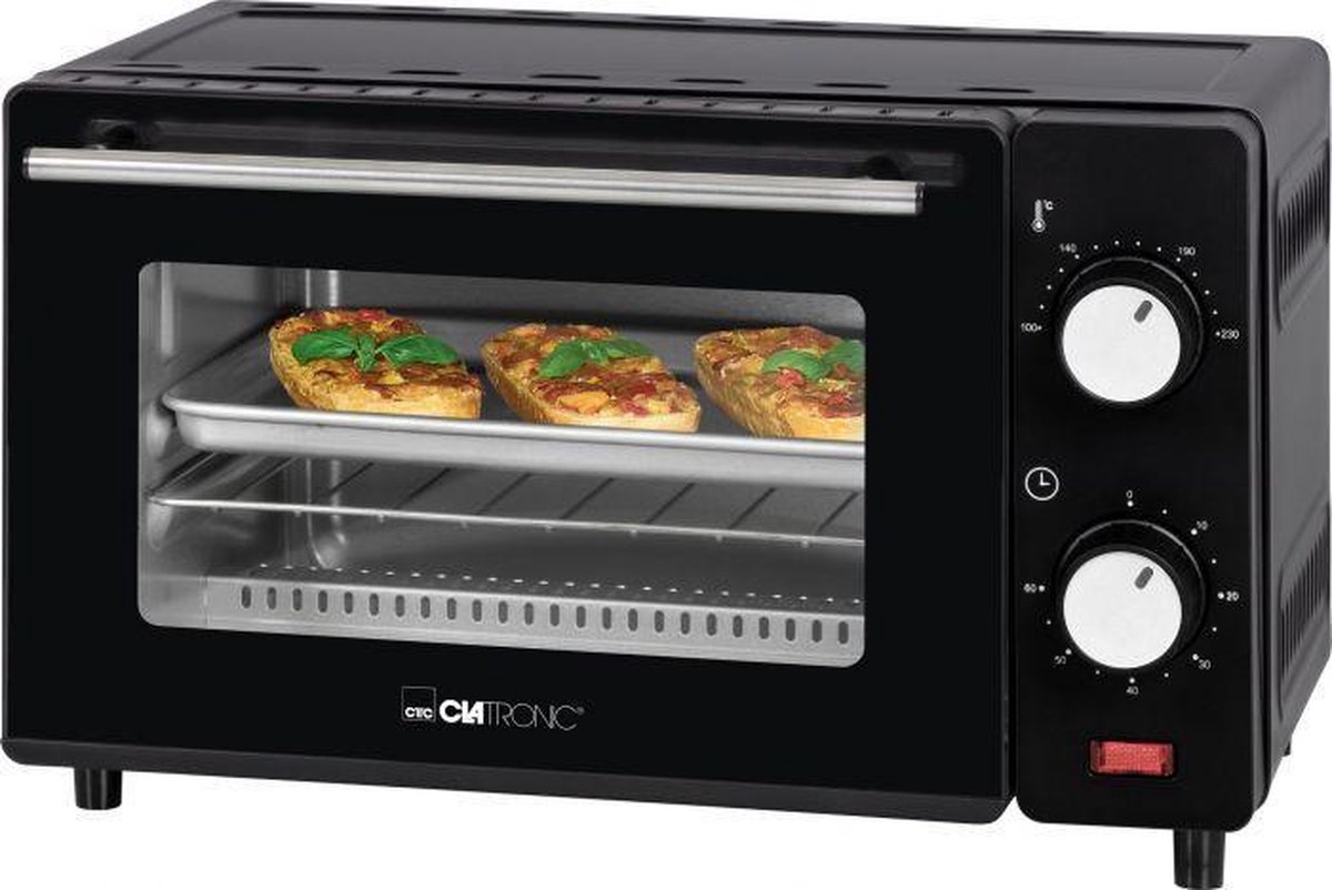 Clatronic MB 3746 Minioven 8L Zwart