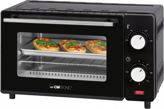 Clatronic MB 3746 Minioven 8L Zwart