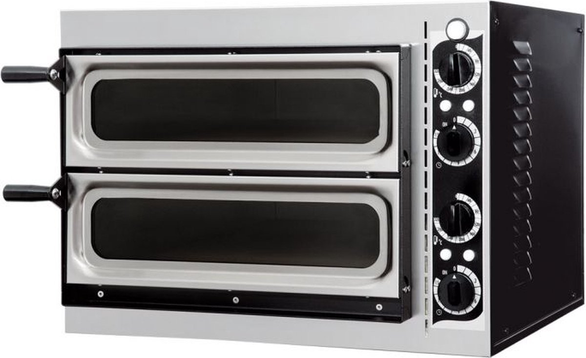 Combisteel Professionele Pizzaoven Dubbel 7485.0125