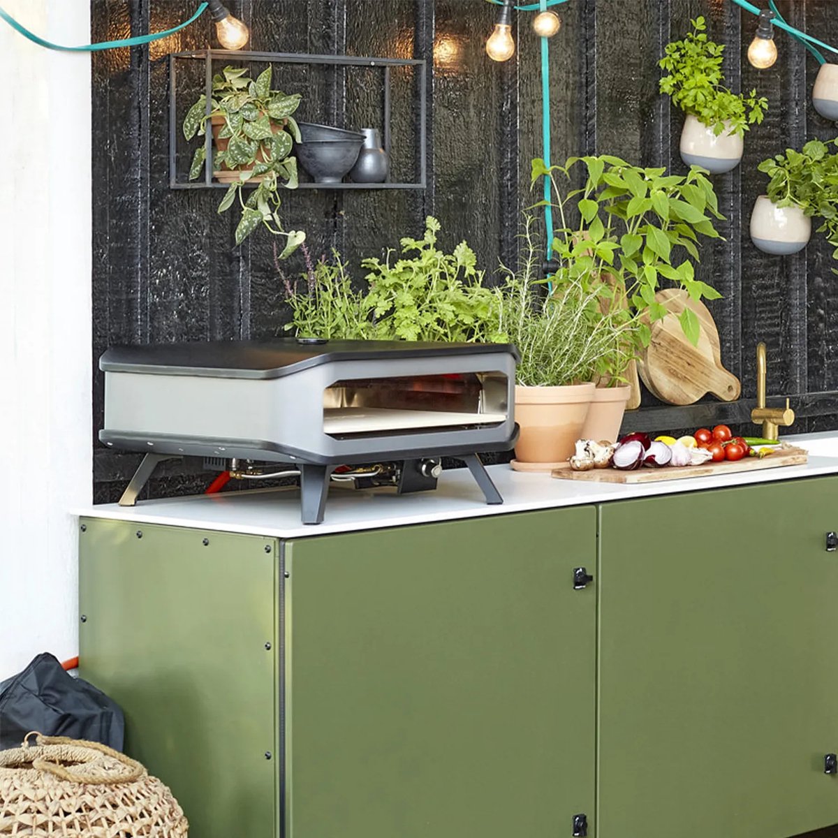Cozze Gas Pizzaoven 13'' Zwart/grijs