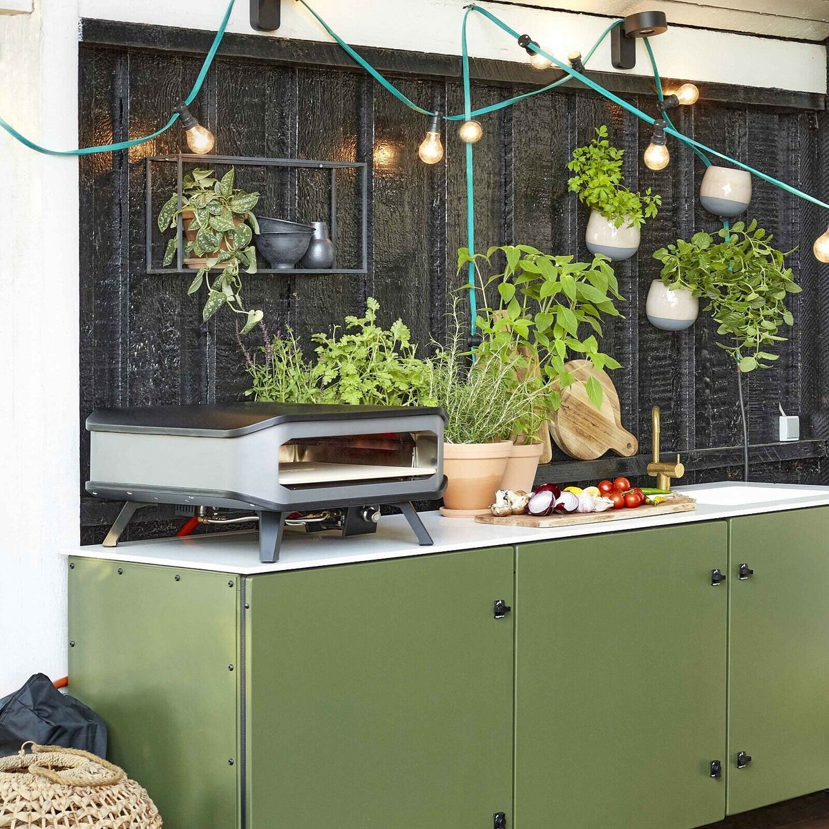 Cozze Gas Pizzaoven 17'' Zwart/grijs