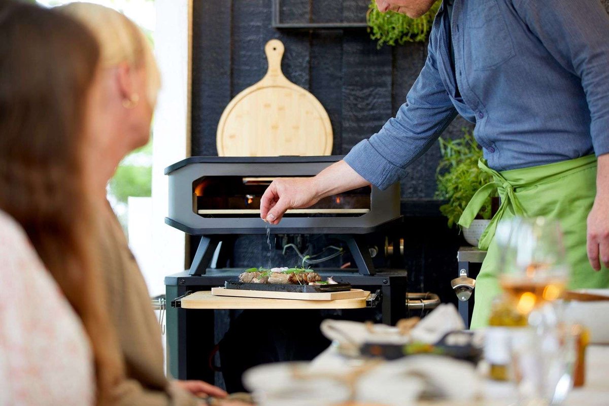 Cozze Gas Pizzaoven 17'' Zwart/grijs