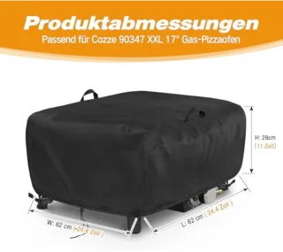 Cozze Pizzaoven Afdekking 90347 XXL 28 cm