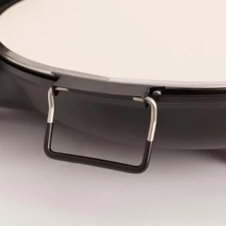 CREATE Pizza Maker Elektrische Stenen Pizzaoven Ø31 cm Zwart