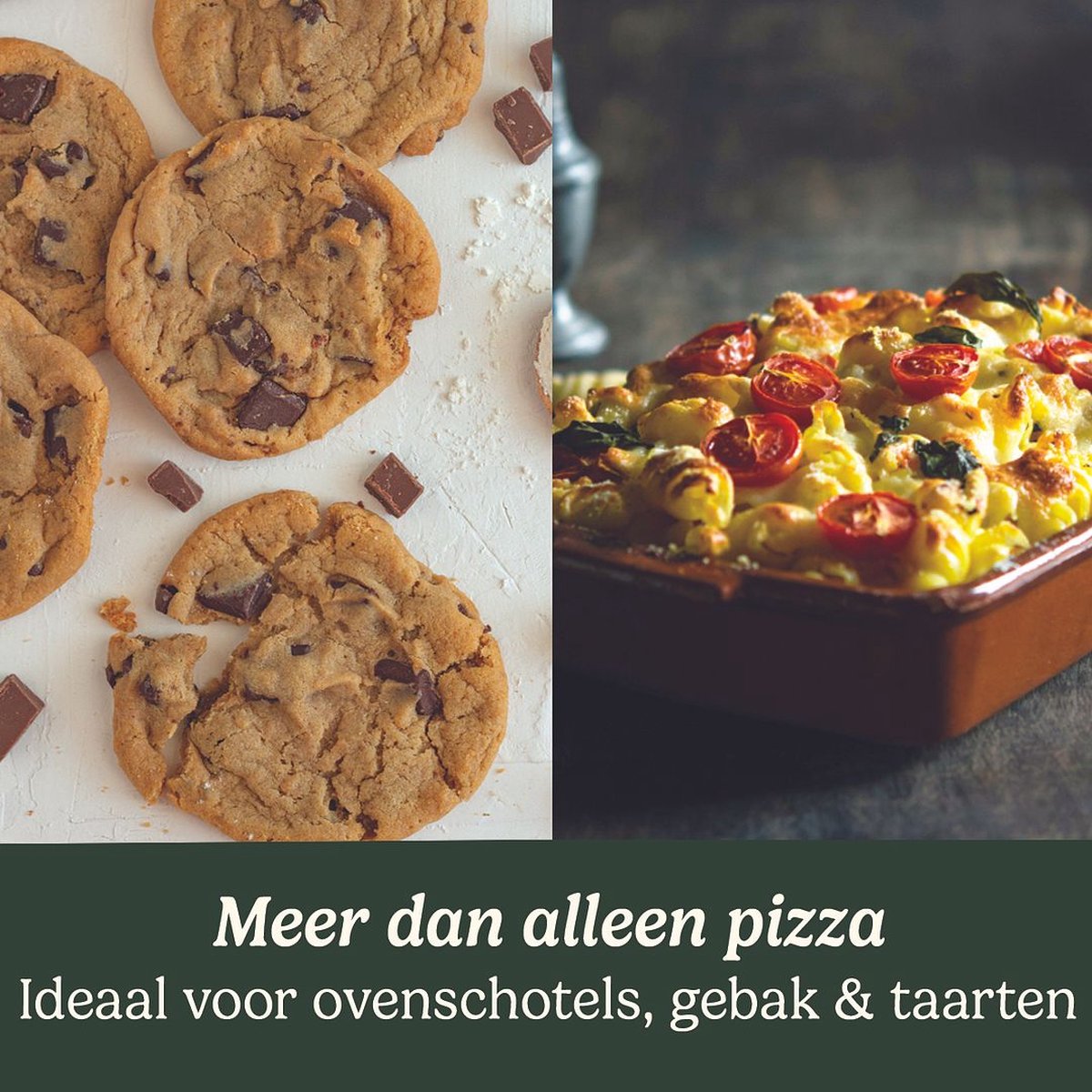 Cuisinart Pizza Oven houtgestookt RVS compleet set