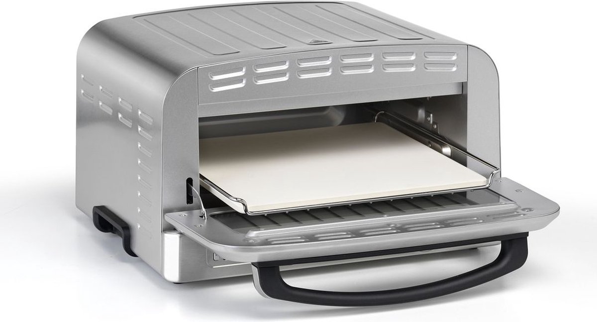 Cuisinart Pizza Oven houtgestookt RVS compleet set
