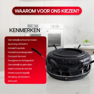 CuisineKing G1 Pizzaoven