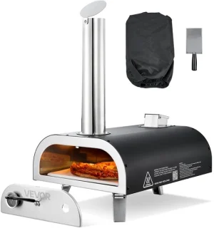 D&A Pellet Pizza Oven — knapperige pizza’s in 90 seconden, thuis of onderweg