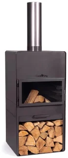 Dailygoods Vento Plus terrasoven met pizzaoven
