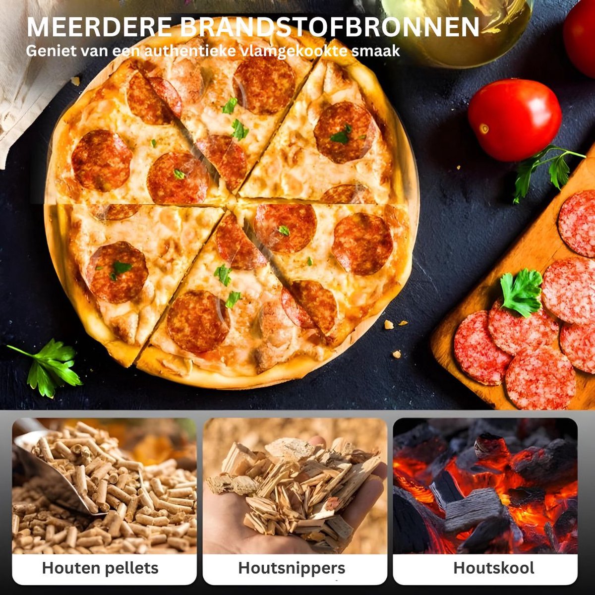 DD Pizza Oven Buiten Houtgestookt Professioneel