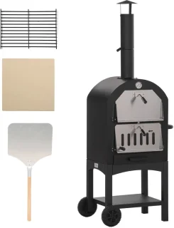 De Delightness Pizzaoven Grill in één oogopslag