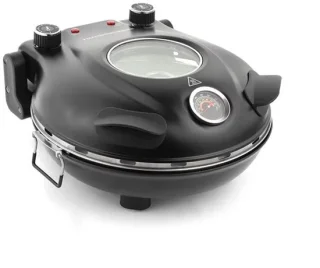 Deliqa Elektrische Pizzaoven 32 cm Zwart — snelle, knapperige pizza’s thuis