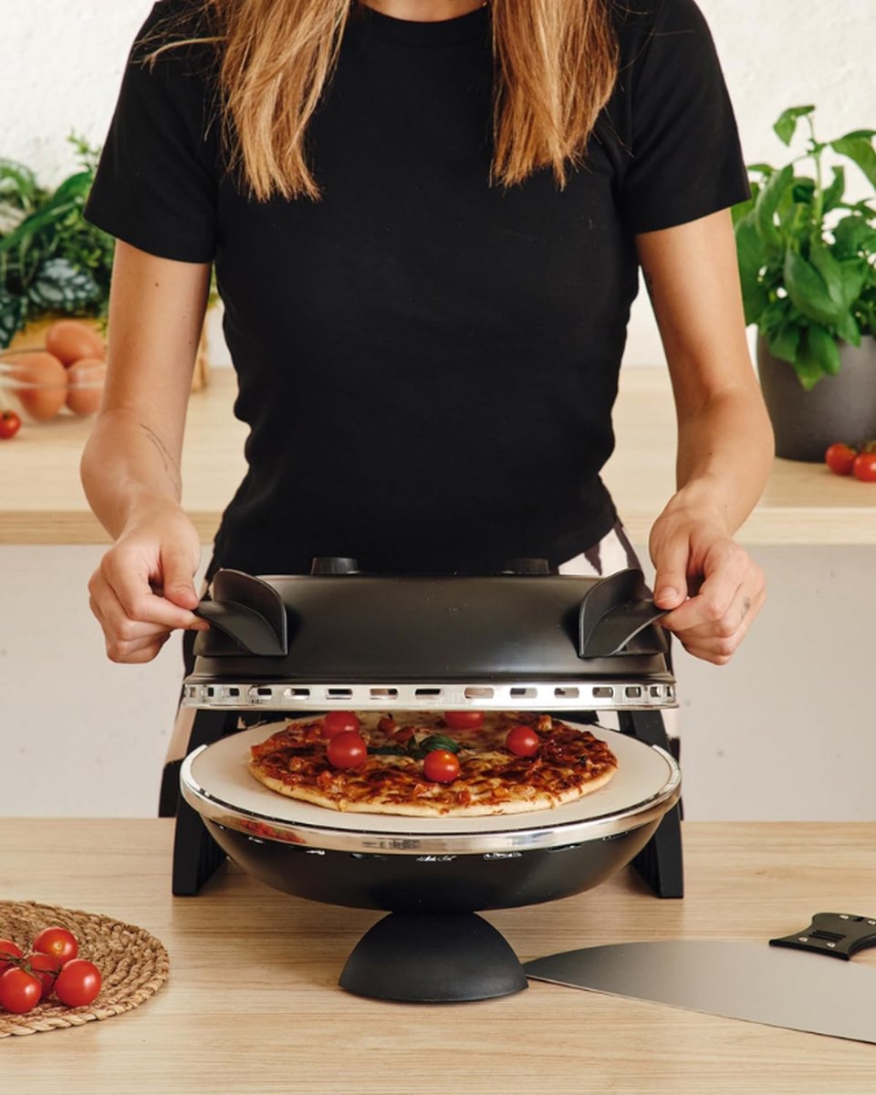 Delizia EVO Elektrische Pizzaoven Zwart