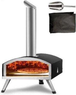 Deluxe Draagbare RVS Pizzaoven — steenovenkwaliteit, waar je maar wilt