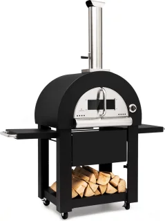 Diavolo Napoletana houtoven roestvrij staal
