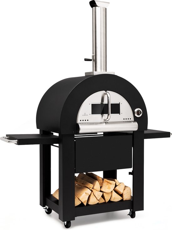Diavolo Napoletana houtoven roestvrij staal