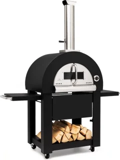 Diavolo Napoletana houtoven roestvrij staal