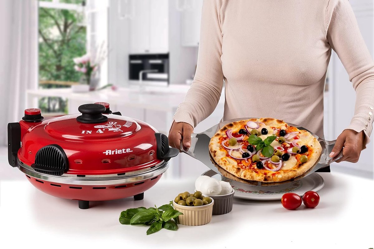 DiverseGoods Pizzaoven 4 Inch Rood 919