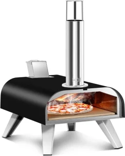 DnA® Pizzaoven Buiten - Zwart: compacte krachtpatser voor buitenkoken