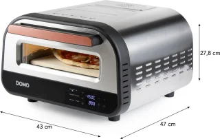 DO9289PZ Pizza Genius - Elektrische pizzaoven