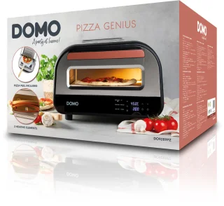 DO9289PZ Pizza Genius - Elektrische pizzaoven